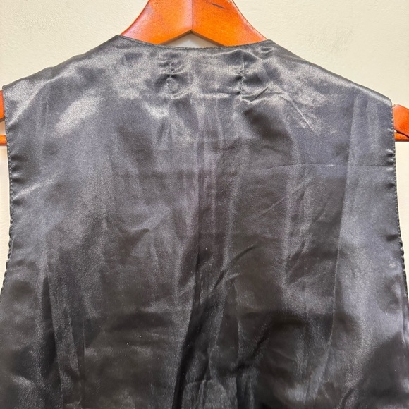 Vintage Sequined Sunflower Boho Hippie Vest 90s Floral Feminine Size Small - Picture 10 of 13